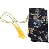 Bureau 135cm Drache und Phoenix Katana Samurai Schwert Tasche Tissu Schw