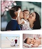 Bild mit Wunschmotiv 50x40 cm Fotogeschenke Geschenk SOFORT ONLINE VORSCHAU Modern Wandbild Druckbild Leinwandbild Fotobild Wohnzimmer Schlafzimmer Flur Büro Desig
