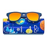 SIROKO Astro Kids Surf Sonnenbrille Blau Jungen und Mädchen