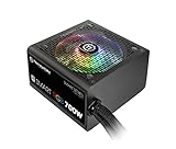 Thermaltake Smart RGB 700W | PC-ATX-Netzteil | 80-Plus | leiser 120 Lüfter | EU zertifiziert | schwarz