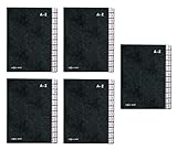 Pagna Pultordner Classic (Pultmappe, 24 Fächer, A-Z) (Pultmappe, 24 Fächer, A-Z, schwarz, 5 Stück)