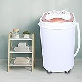 Mini-Waschmaschine, tragbare kleine Waschmaschine, mit Entwässerungs-Waschmaschine ABS 3kg Haushalts-Einzelwannen-Waschmaschine