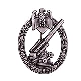 Wehrmacht Flak Emaille Pins WW2 Bundeswehr Broschen Metall Medaille Adler Abzeichen Pin Rucksack Zubehör Schmuck