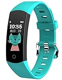 Schrittzähler Kinder Smartwatch Fitness Tracker Kinder Uhren für Jungs Fitnessuhr Kinderuhr Junge Mädchen Teenager Pulsuhr Blutdruck Kalorien Schlaf Wecker Wasserdicht Sportuhr für Android iOS
