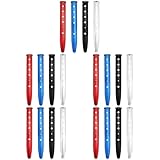 Happyyami 5 Sätze Schnee Nägel Tent Poles Zelte Heringe Zeltbefestigung Zelthammer Campingzubehör Für Zelt Dach Pfähle Für Außendekorationen Camping-einsätze Aluminiumlegierung 4 Stück * 5