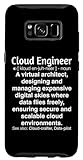 Hülle für Galaxy S8 Lustiger Cloud-Ingenieur