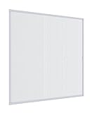 Windhager Insektenschutz Expert Spannrahmen Fliegengitter Alurahmen für Fenster, 140 x 150 cm, Weiß, 04338