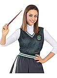 Funidelia | Slytherin T-Shirt - Harry Potter für Damen Hogwarts, Zauberer, Film und Serien - Kostüm für Erwachsene & Verkleidung für Partys, Karneval & Halloween - Größe L - Grau/Silb