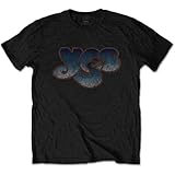 Yes Vintage Logo offiziell Männer T-Shirt Herren (Medium)