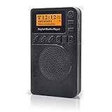Digitalradio Klein Radio Tragbar Pocket Taschenradio DAB/DAB+/FM zum Camping und Spazierengehen