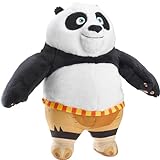Schmidt Spiele 42763 Kung Fu Panda, Po, 25 cm Plüschfigur, bunt