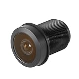 1,44 mm 1 / 2,5 Weitwinkel 5MP HD 180 ° Fisheye Objektiv für CCTV Überwachungskamera, Mount Objektiv, Mount Kamera, Reisekamera