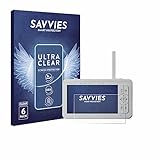 Savvies 6x Schutzfolie kompatibel mit Babysense HD S2 5' Displayschutz-Folie Ultra-Transparent