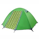 LZL Zelt Zelt im Freien Einzel Doppel Ultra-Light Coated Silicon Wandern Mountain Camping Zelt 2 Personen Paar Reisen wasserdicht Sonnenschutz Campingzelte