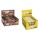 Corny Haferkraft Kakao, 12er Pack (12 x 65 g) & Big Schoko-Banane, Müsliriegel, 24er Pack (24 x 50g)
