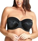 Sculptresse by Panache Damen Dana Trägerloser BH 9670, Schwarz , 75H