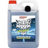 SONAX WinterBeast AntiFrost+KlarSicht -18 °C (5 Liter) schneller, schlierenfreier und effektiver Scheibenreiniger für den Winter | Art-Nr. 01355050