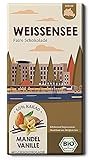 WEISSENSEE Fair Trade Stadtteil Schokolade / Mandel und Vanille in Bio Milch / Typ: Berlin Edelmond (1 Tafel, 80g)