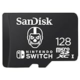 SanDisk microSDXC Karte für Nintendo Switch Fortnite Edition 128 GB (für die Nintendo Switch, Lesen bis zu 100 MB/s, Schreiben bis zu 90 MB/s, 30 Jahre eingeschränkte Garantie)