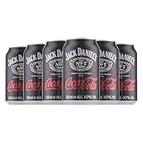 Getränke und Mixer Jack Daniel's Old Nº 7 Tennessee Whiskey & Cola Alu-Dose 33 cl (Karton mit 6 Alu-Dose von 33 cl)