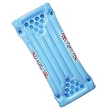 ASDFK Aufblasbarer Bier-Pong-Tisch für den Sommer, PVC Matratze Lounge Pool Float mit 24 Getränkehalter,für Pool-Partys Partyspiel Trinkspiel