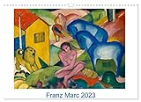 Franz Marc 2023 (Wandkalender 2023 DIN A3 quer) Monatskalender