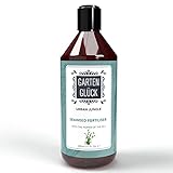 Garten Glück - Natürlicher Seetangdünger als organischer Langzeitdünger, Bio Dünger als Flüssigdünger für Zimmerpflanzen und Gartenpflanzen, Milder Pflanzendünger, Algenkalk, Seaweed Fertiliser 500ml