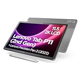 Lenovo Tab P11 (2. Gen) Tablet | 11,5'' 2K Touch Display | MediaTek Helio G99 | 4GB RAM | 128GB Speicher | Android 13 | grau | inkl. Lenovo Precision Pen 2