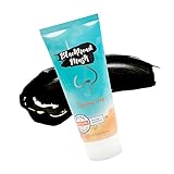 Summer Foot Premium Blackhead Mask - Aktivkohle Maske mit Spatel - Peel-Off Maske - Black Mask - Maske gegen Mitesser - XXL Packung - 100 ml Tube