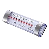 AniYY Kühlschrank-Thermometer, hängend, hochpräzises Zifferblatt-Thermometer, Werkzeug, Kühlschrank-Thermometer, großes Zifferblatt