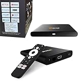 Leyf 4K UHD Android TV Box Original Licensed by Google LLC and Netflix, Disney, Prime Video WiFi , Type-C , HDMI 2.1 , USB 3.0 , Ethernet , MicroSD / Smart Tv, Chromecast, YouTube