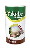 Yokebe: Schoko Diät Shake (zum Abnehmen 10x Mahlzeitersatz als Pulver mit hochwertigen Proteinen, mit essentiellen Vitaminen und Spurenelementen)