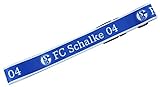 MarkenMerch Kofferband Schalke 04' Gepäckgurt, 180 cm, Blau/Weiß Mit Schriftzug
