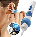 Tragbarer Staubsauger Ohrreinigungsmaschine Elektronische Reinigungsmaschine Ohrenschmalzentferner Reiniger für Ohrstöpsel Verhindern Sie die Wartung von Reinigungsgeräten für Ohrstöpsel