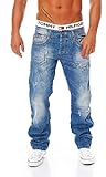 Cipo & Baxx C-0600 Regular Fit Herren Jeans, Hosengröße:W32/L32