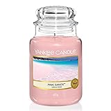 Yankee Candle Duftkerze im Glas (groß) | Pink Sands | Brenndauer bis zu 150 Stunden