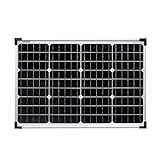 Solarv Mono 12V-36V genießen Sie monokristalline 50 W 12 V Solar Panel Mono, 50 W Ideal für Bettwäsche Caravan