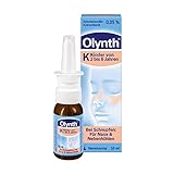Olynth 0,05% - Abschwellendes Schnupfen Dosierspray für Kinder von 2 bis 6 Jahren – 10 ml Nasenspray