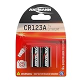 ANSMANN 1510-0023 Lithium Batterie 'CR123A/CR17335' Schwarz