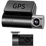70mai Dash Cam Pro Plus + Rear Cam+ GPS Set 2.7K UltraHD-GPS ADAS G-Sensor Aufnahme Auto-Dashcam-Kamera WiFi FOV DVR Sprachsteuerung Parkmonitor Nachtsicht-Auto-Recorder Schleifenaufnahme WDR