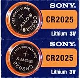2PC Sony CR2025 2025 Lithium 3 V Armbanduhr Knopfzell-Batterien