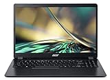 Acer Aspire 3 (A315-56-369X) Laptop | 15,6 FHD Display | Intel Core i3-1005G1 | 8 GB RAM | 512 GB SSD | Intel UHD Graphics | Windows 10 | QWERTZ Tastatur | schwarz
