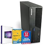 Lenovo ThinkCentre M58p PC Computer Intel Core 2 Duo-E8400@ 3 GHz 8 GB 256 GB SSD mit Windows 10 Pro & GRATIS Bluetooth, WLAN & Antiviren-Software inkl. 12 Monate Garantie (Generalüberholt)