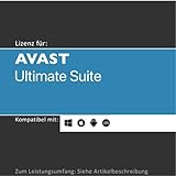 Lizenz für AVAST Ultimate Suite inkl. unbegr. VPN | 2024 | 1-10 Gerät(e) | 1-3 Jahr(e) | Vollversion | Windows bzw. MacOS/iOS/Android | Lizenzcode per Post o. E-Mail von softwareGO (5 Geräte I 2 J.)