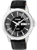 Citizen Herren Analog Quarz Uhr mit Leder Armband BF2011-01EE