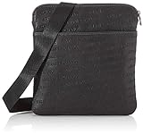 Armani Exchange Herren Small Crossbody Bag Business Tasche Schwarz (Nero - Black)