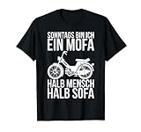Motorroller Mofa Moped Motorradliebhaber Roller T-Shirt