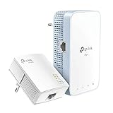 [Neu] TP-Link TL-WPA1000 Powerline-Kit WiFi, PLC, AV1000 Mbps, 750 Mbps in WLAN, Dualband, 1 Gigabit-Port, Plug and Play, HomePlug AV2, weiß