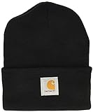 Carhartt Workwear Beanie Mütze Watch Hat Arbeitsmütze, schwarz, A18BLK