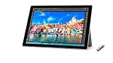 Microsoft Surface Pro 4 - Core i5, 8GB RAM, 256GB SSD (mit Stift) (Generalüberholt), Schwarz